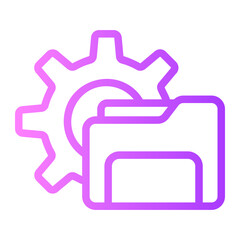 folder gradient icon