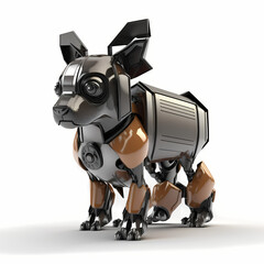 Dog robot - Dog cyborg - Dog soldier