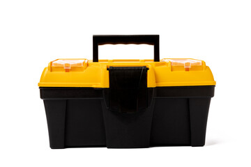 Tool box isolated on white background.