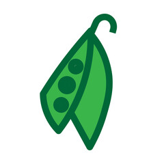 Peas Flat Icon