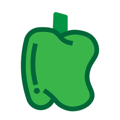 Bellpepper Flat Icon