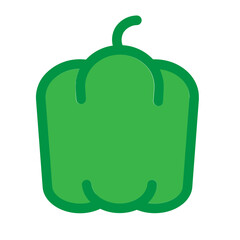 Bellpepper Flat Icon