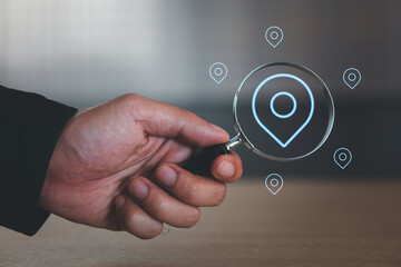 Local Map Pin Marker Search In City
