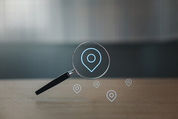 Local Map Pin Marker Search In City
