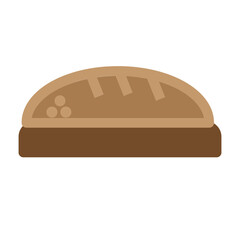 Bread Flat Icon