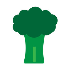 Broccoli Flat Icon