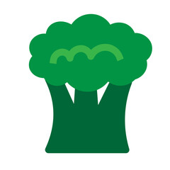 Broccoli Flat Icon
