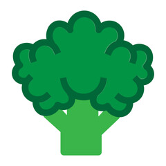 Broccoli Flat Icon