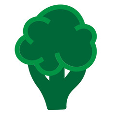 Broccoli Flat Icon