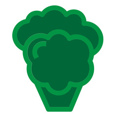 Broccoli Flat Icon