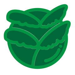 Cauliflower Flat Icon