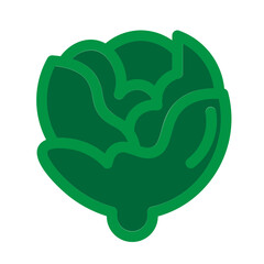 Cauliflower Flat Icon