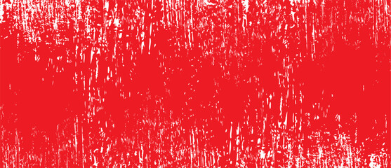 Red brush stroke background. Red ink splash on backdrop. Brush background for wallpaper, paint splatter template, dirt banner, watercolor design, dirty texture. Trendy brush background, vector	