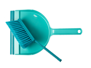 weeping brush and dustpan