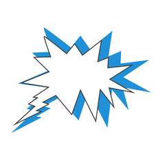 Comic Speech Bubble Illustration For Design Templates And More