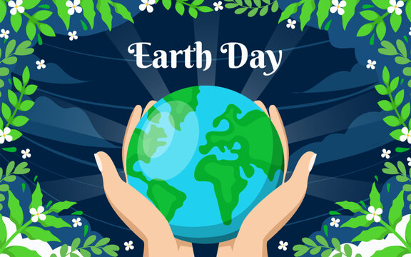 Happy Earth Day Background
