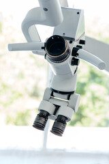 Professional Dental binocular microscope close-up