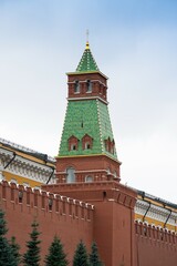 Moscow's red square scenery