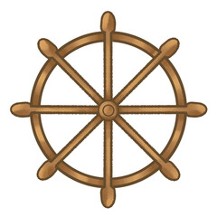 ship steering wheel © Monica's 