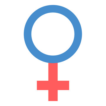 female flat icon
