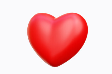 3d Heart, Valentine 3d Illustration