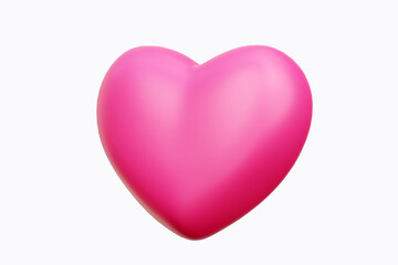 Fototapeta premium 3d Heart, Valentine 3d Illustration