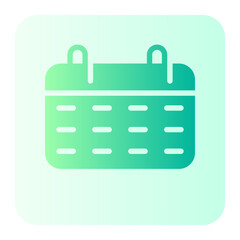 calendar gradient icon