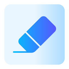 eraser gradient icon