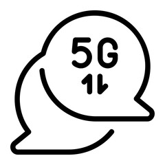 conversation line icon