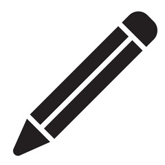 pencil glyph icon
