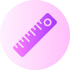 ruler gradient icon