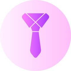tie gradient icon