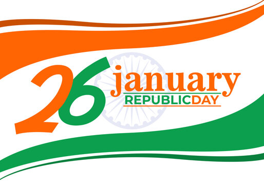 indian republic day vector  illustration design