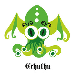 MONSTRE Lovecraft CTHULHU Pieuvre poulpe grand ancien 2