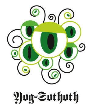 MONSTRE Lovecraft CTHULHU Yog Sothoth tas d'œils grand ancien 2