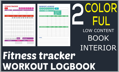 FITNESS TRACKER 

WORKOUT LOGBOOK

