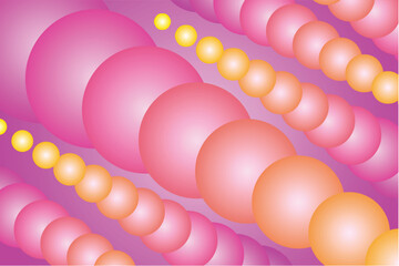 Colorful geometric background. Dynamic shapes composition vector