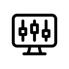 computer line icon