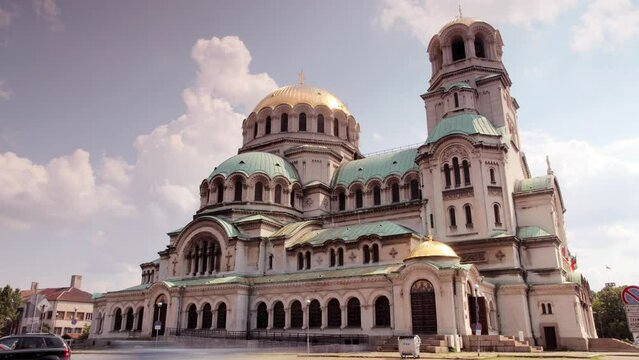 Alexander Nevsky church in sofia, bulgaria