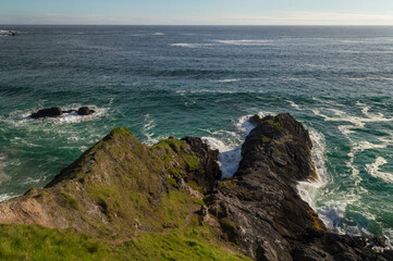 Fototapeta na wymiar Beautiful landscape of Durness Cape in Scotland