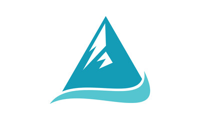 Fototapeta premium mountain symbol vector