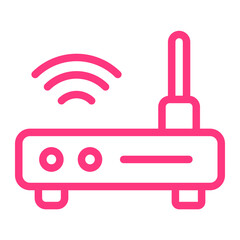 wifi router gradient icon