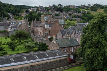 Ruins of Melrose Abbey, Scotland
