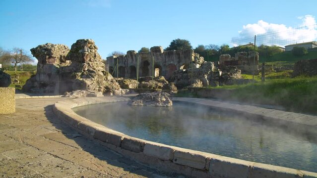Ancient roman baths of Fordongianus, Sardinia