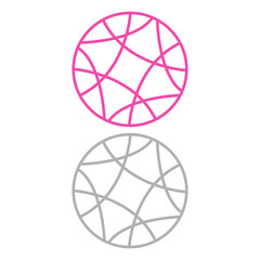 SIMPLE LOGO SIGN SYMBOL ISOLATED ON WHITE