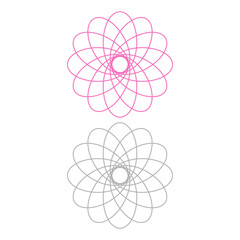 SIMPLE LOGO SIGN SYMBOL ISOLATED ON WHITE