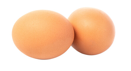 two eggs  isolated