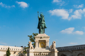 King Saint Stephen statue, Budapest, Hungary
