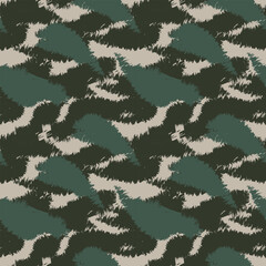 Camouflage Abstract Seamless Pattern Design