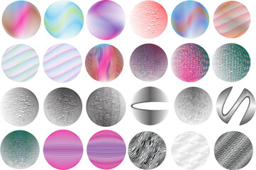 Set of spheres . Lines constructed transparent sphere .Vector  .Technology sphere Logo . Design element for posters, social media, templates, flyers, brochures . Abstract trendy transparent circles